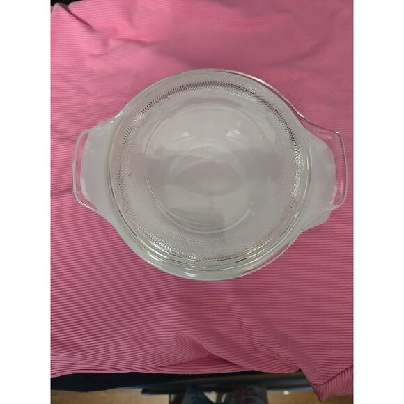 VTG Anchor Hocking Fire King 472 12oz Ovenware Blue Cornflower Casserole w Lid - Picture 3 of 8